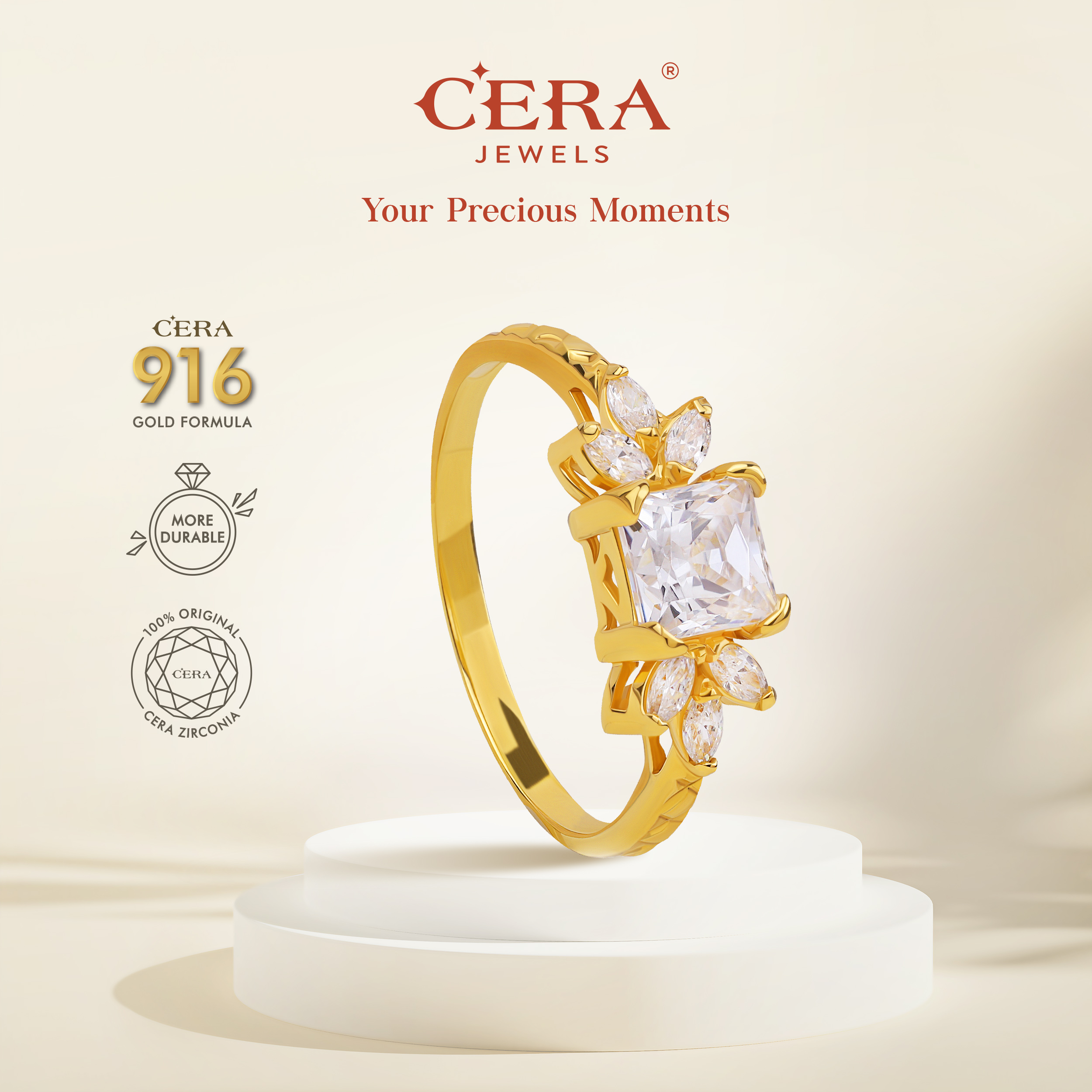 Colonial Style Ring BR9009-F