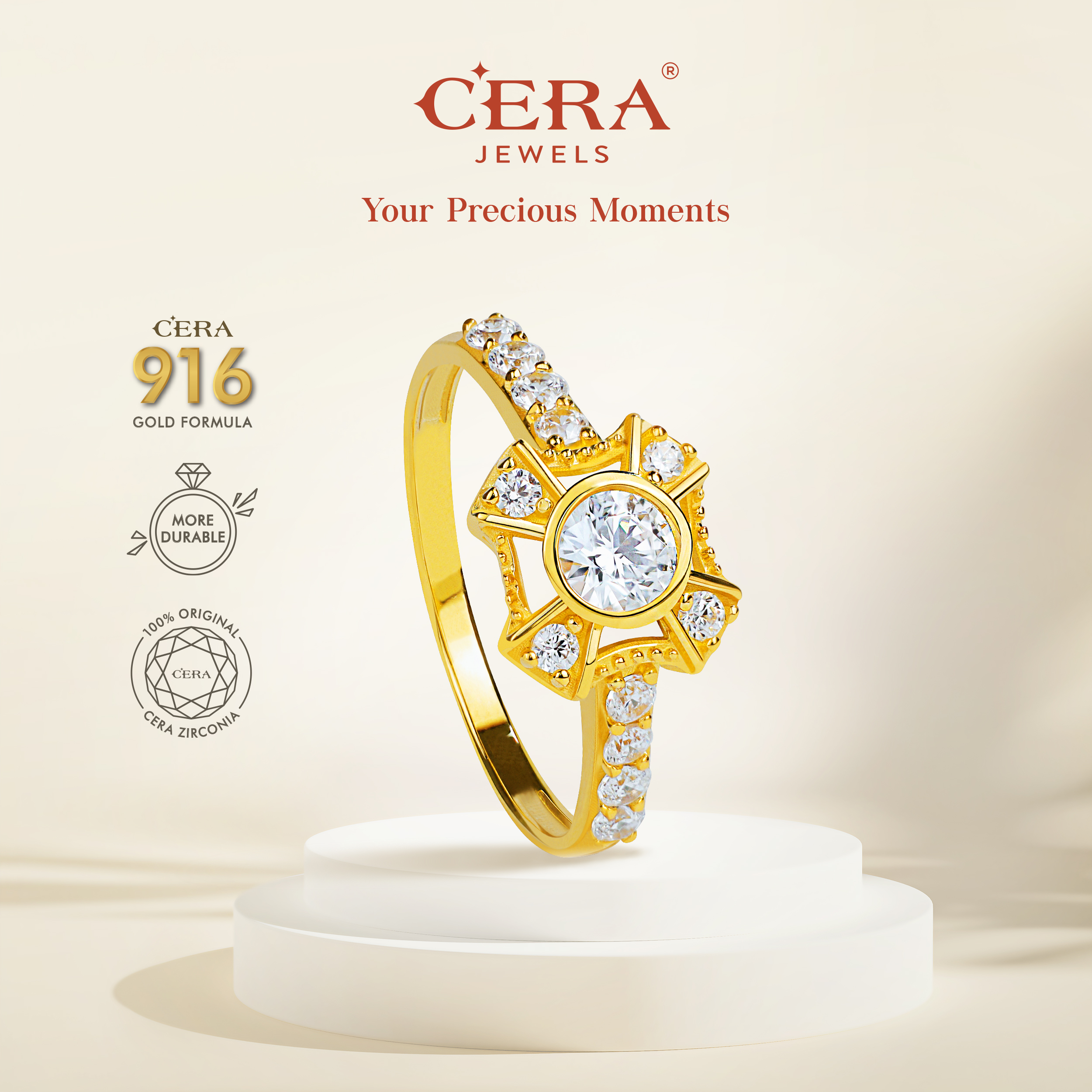 CERA 916 Edith Ring CR9148-K