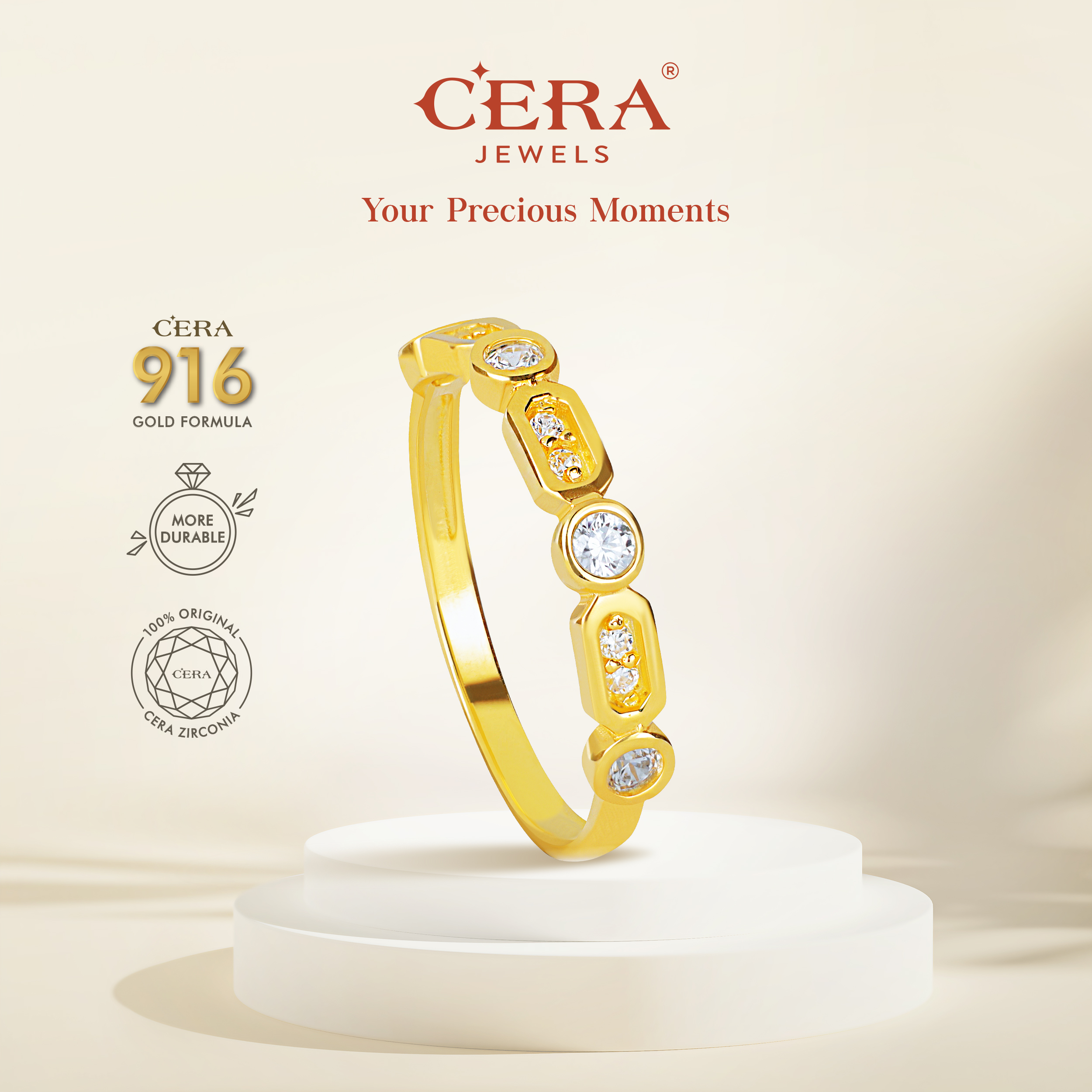 CERA 916 Hazel Ring CR9167-A