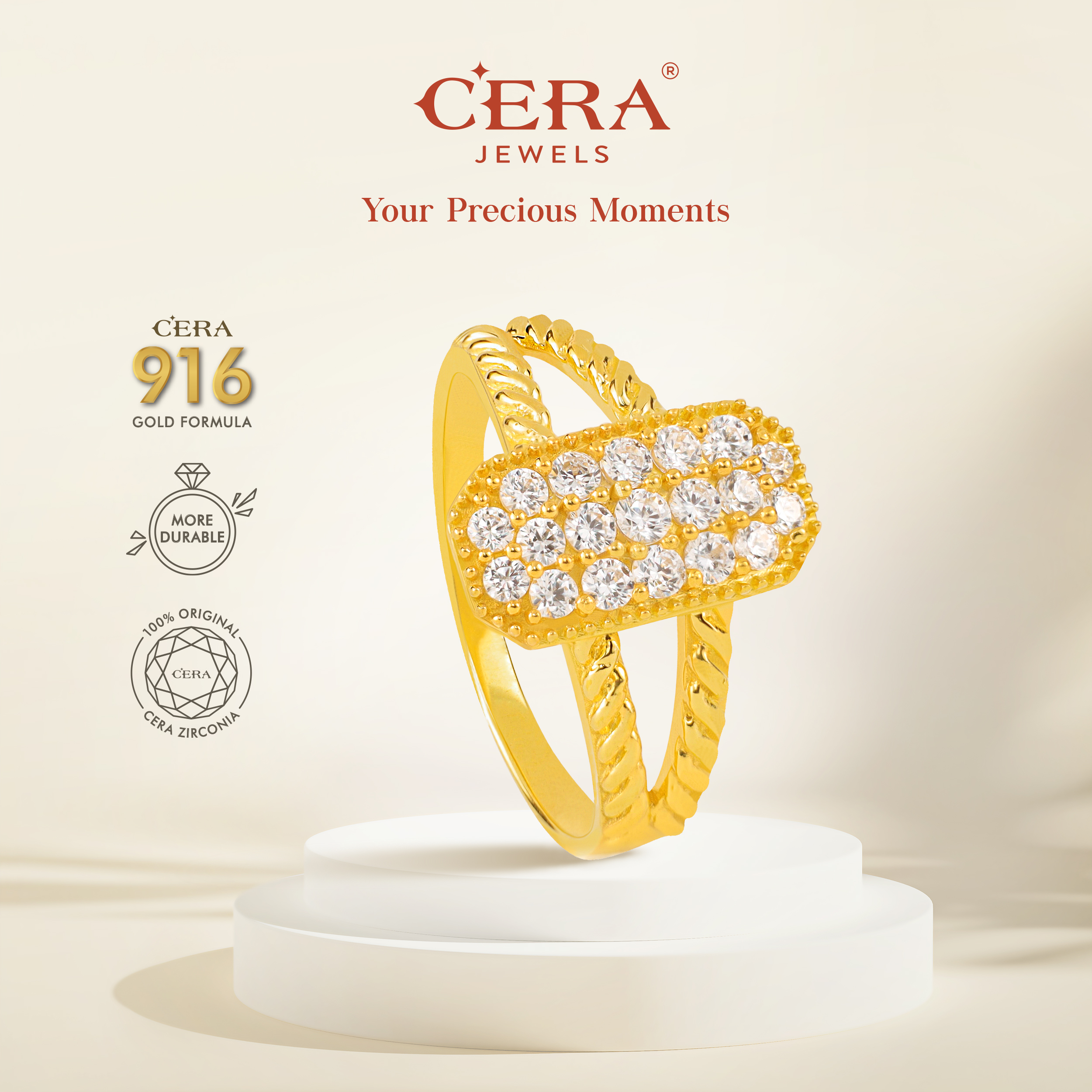 Emeraldicana Ring CR9110