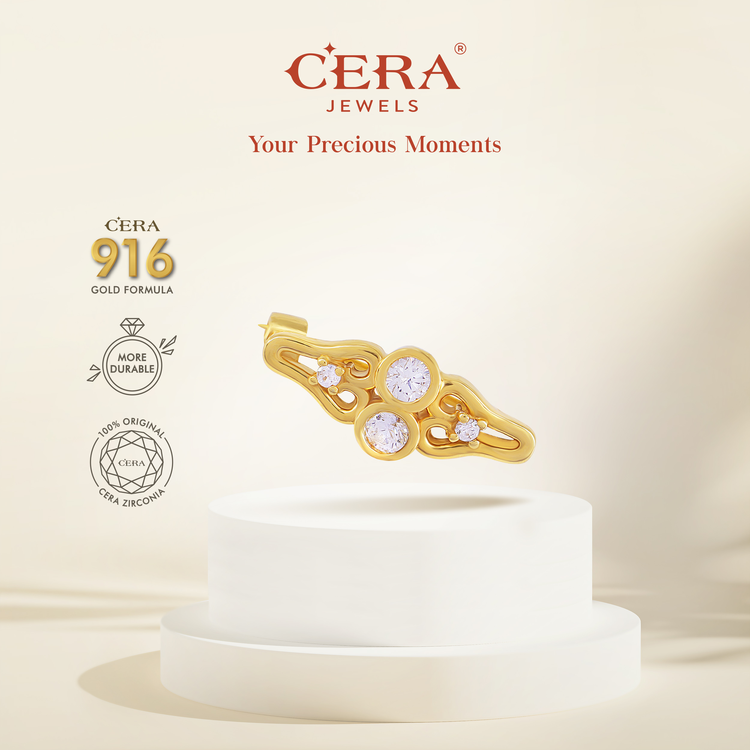 CERA 916 Brooch S9196