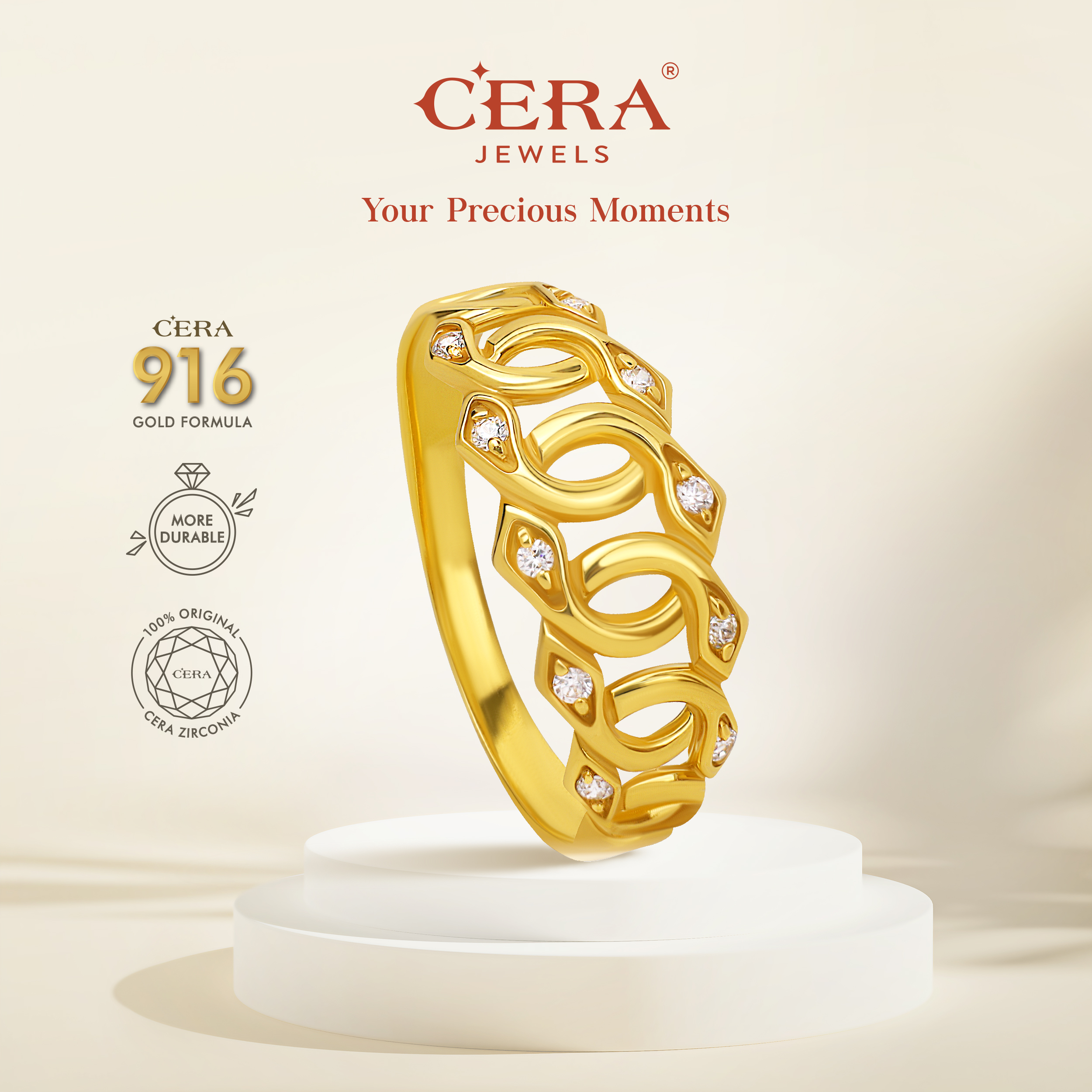 Prosperous Chain Ring CR9052